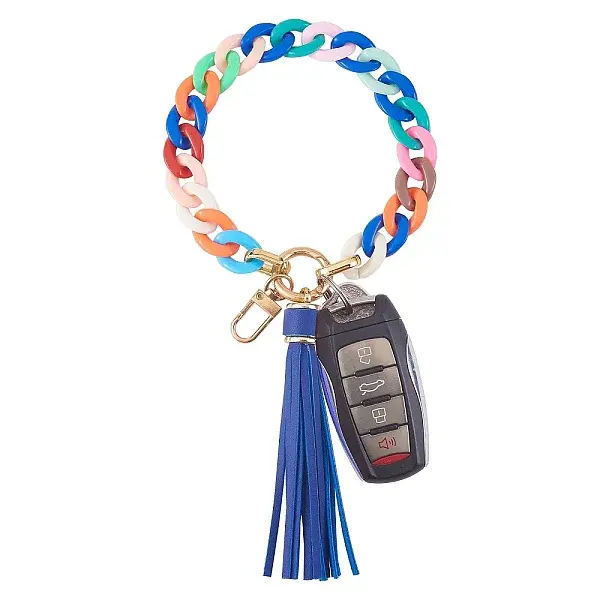 Chain Link Wristlet Keychain