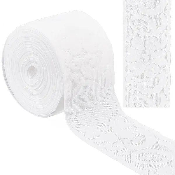 6.25M Nylon Elastic Lace Trim