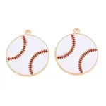 Sport Alloy Enamel Pendants