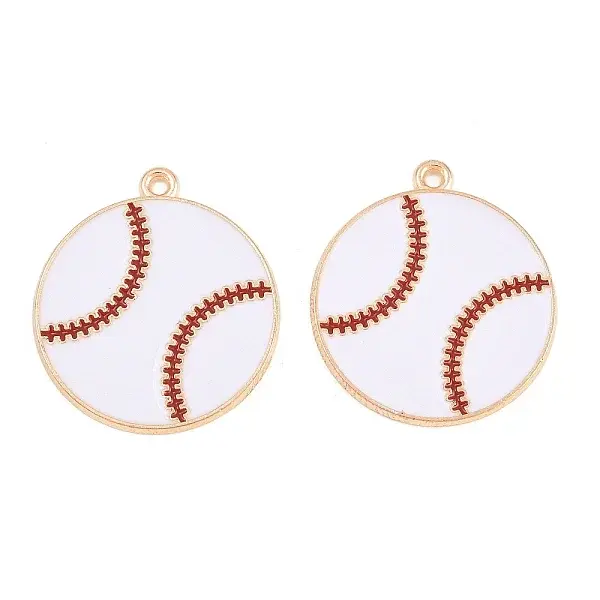 Sport Alloy Enamel Pendants