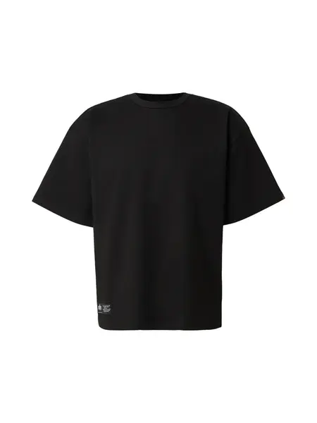 ALPHA INDUSTRIES Tričko 'Balaclava BP'  čierna / biela