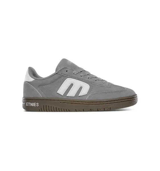 Etnies pánské boty Locut Grey / White / Gum | Šedá | Velikost 11 US