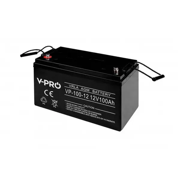 Baterie AGM 12V 100Ah V-PRO