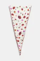 Hedvábný šátek Furla dámský, bílá barva, WT00071.BX3856.267004401