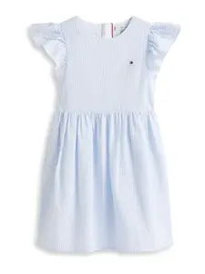 TOMMY HILFIGER Šaty  svetlomodrá / biela