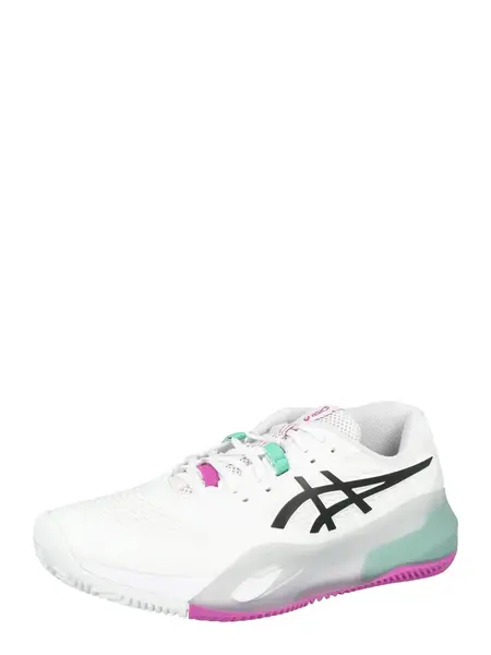 ASICS Bežecká obuv 'GEL-RESOLUTION X CLAY'  čierna / biela