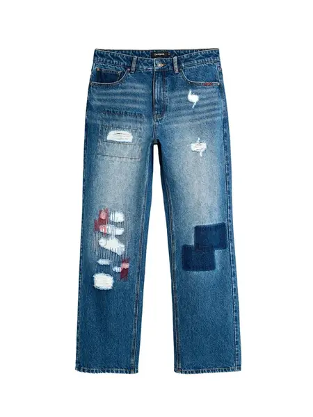 Desigual Džínsy  modrá denim