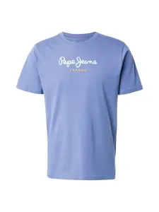 Pepe Jeans Tričko 'Eggo N'  modrosivá / biela
