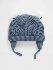 GAP Baby zateplená sherpa čepice - Kluci