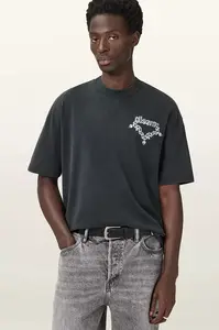 AllSaints  Bavlněné tričko  DRIP