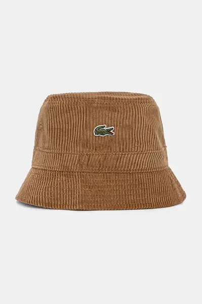 Lacoste Manšestrový klobouk Lacoste