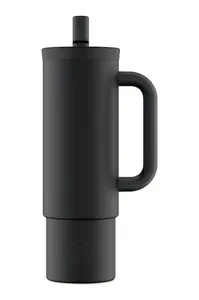 Termohrnek 24bottles Straw 800ml Black