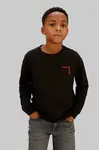 Dětské bavlněné tričko s dlouhým rukávem Calvin Klein Jeans