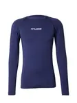 Hummel Funkčné tričko  tmavomodrá / biela