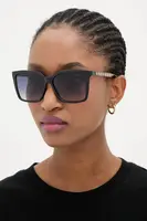 Sluneční brýle Guess dámské, černá barva, GU00099_5501B