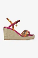Espadrilky Mexx NOEMI PAKINA růžová barva, na klínku, MI001600751W