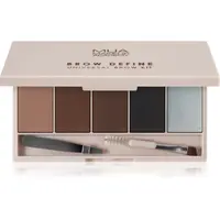 MUA Makeup Academy Brow Define paletka pudrových stínů na obočí s aplikátorem 1 ks