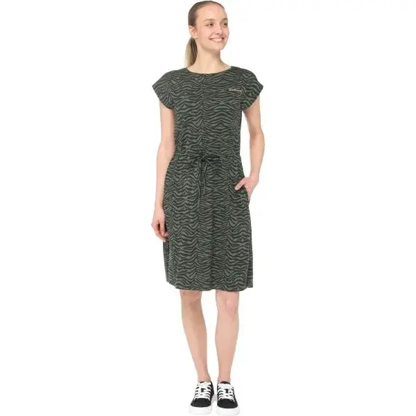 Lotto TIMONA Dámske šaty, khaki, veľkosť