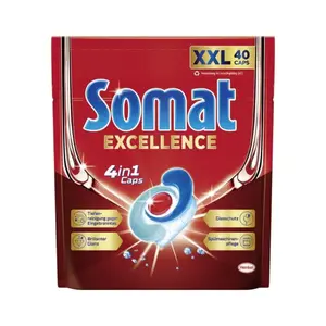 Somat Excellence 4 in 1 kapsle do myčky nádobí 40 ks