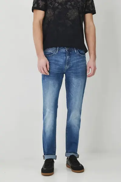 Džíny Medicine pánské, modrá barva