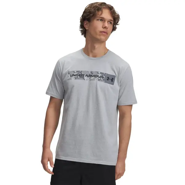 Pánské tričko Under Armour Camo Chest Stripe SS