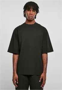 Ekologické oversized tričko s rukávem černé