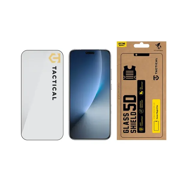 Tvrzené sklo Tactical Glass Shield 5D pro Honor Magic8 Pro, černá