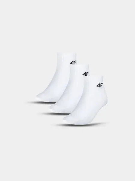 Dětské ponožky casual nad kotník 4F (3pack) - multibarevné