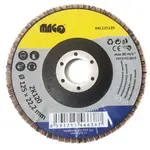 MAGG Lamelový brusný kotouč 125mm/80 - keramický Zrnitost: ZK120