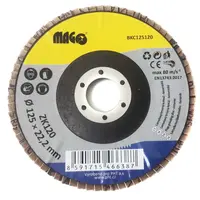 Lamelový brusný kotouč 125 mm, různé zrnitosti - MAGG Zrnitost: ZK120