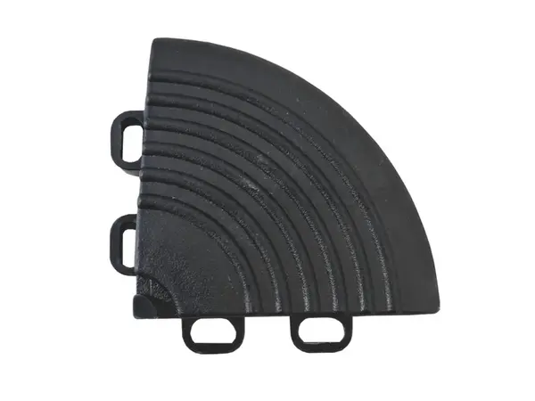 Plastový rohový nájezd k mod. dlaždicím, 6,5 x 6,5 x 1,8 cm, různé barvy - Procarosa Barva: černá