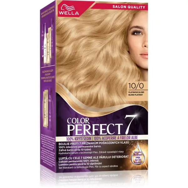 Wella Color Perfect farba na vlasy odtieň 10/0 Platinium Blonde 1 ks