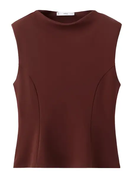 MANGO Top 'CUQUI'  bordová