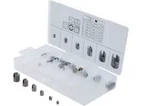 BGS Technic BGS 6845 Závitové vložky M3 ÷ M10, samořezné s bočním zářezem. Sada 32 dílů