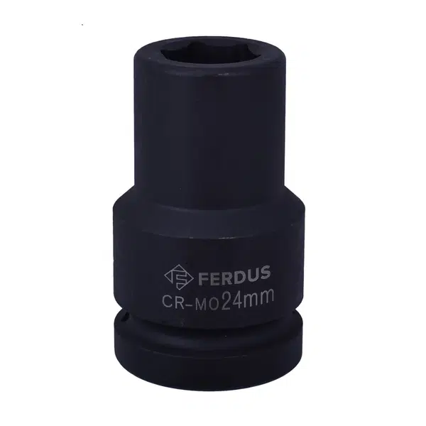 Nástrčná hlavice, úderová, 1", 24 mm, délka 90 mm - Ferdus 10.344