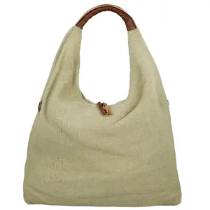 Trendy dámská textilní kabelka na rameno Alice, zelená