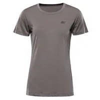 Dámské rychleschnoucí triko s cool dry alpine pro basika hnědá xl