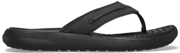 Pánské žabky crocs yukon vista ii lr flip černá/černá 39-40