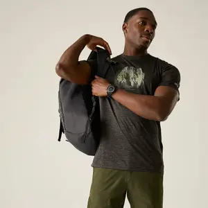 Pánské funkční tričko regatta fingal světle šedá xl