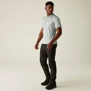 Pánské polo tričko regatta remex ii světle šedá l