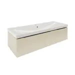 Kúpeľňová skrinka s umývadlom SAT Feel 120x30x44,8 cm pieskovo béžová mat SATFEEL2120BEU5