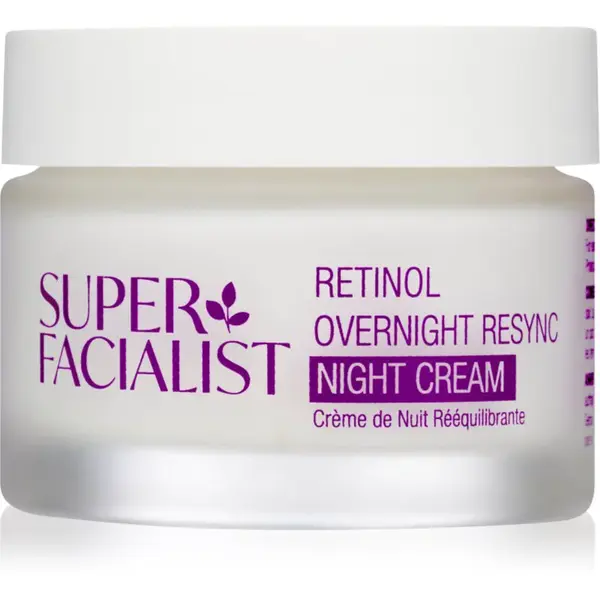 Super Facialist Retinol Overnight Resync vyhlazující noční krém proti vráskám 50 ml