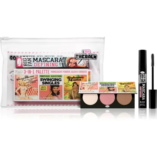 theBalm Big Fan™ sada pro dokonalý vzhled