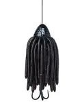 Madcat chobotnička worm teaser sinking 1,0 mm 220 lb 35 cm black - 150 g