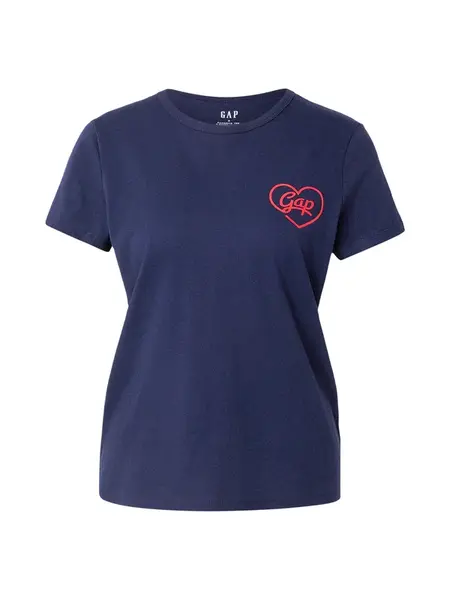 GAP Tričko  námornícka modrá / červená