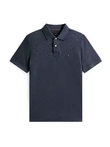 TOMMY HILFIGER Tričko  modrá / červená / biela