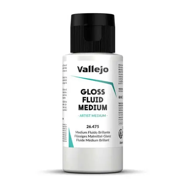 Lesklé médium pro akryl Vallejo Fluid 60ml