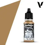 Modelářská barva Vallejo 18ml – 767 Desert Brown