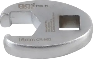 Klíče ploché otevřené 3/8", různé rozměry - BGS technic Velikost: 16 mm