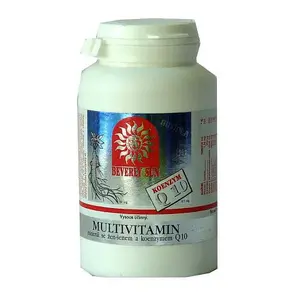 Multivitamin-minerál Se ženšenem+koenz.q10 Tbl.100